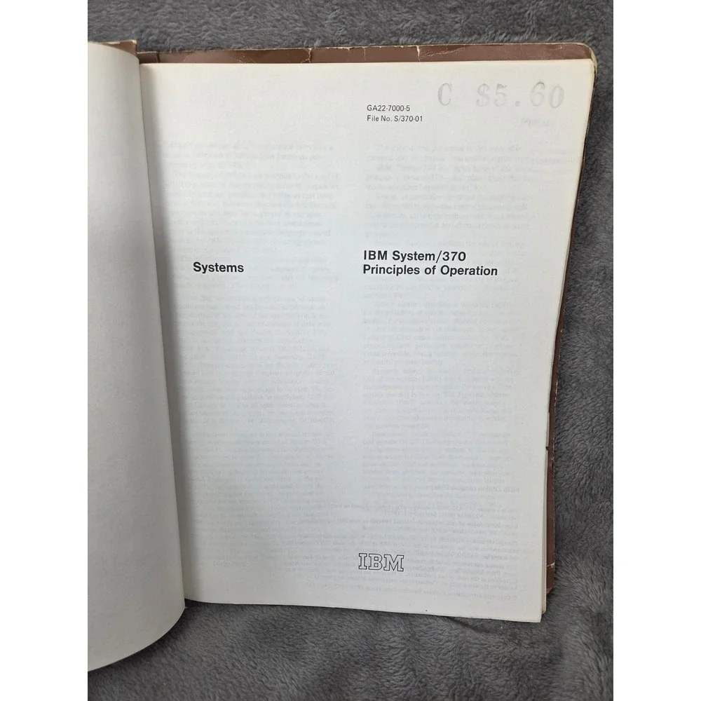 IBM Sytem/380  - Principles‎ Of Operations 1976